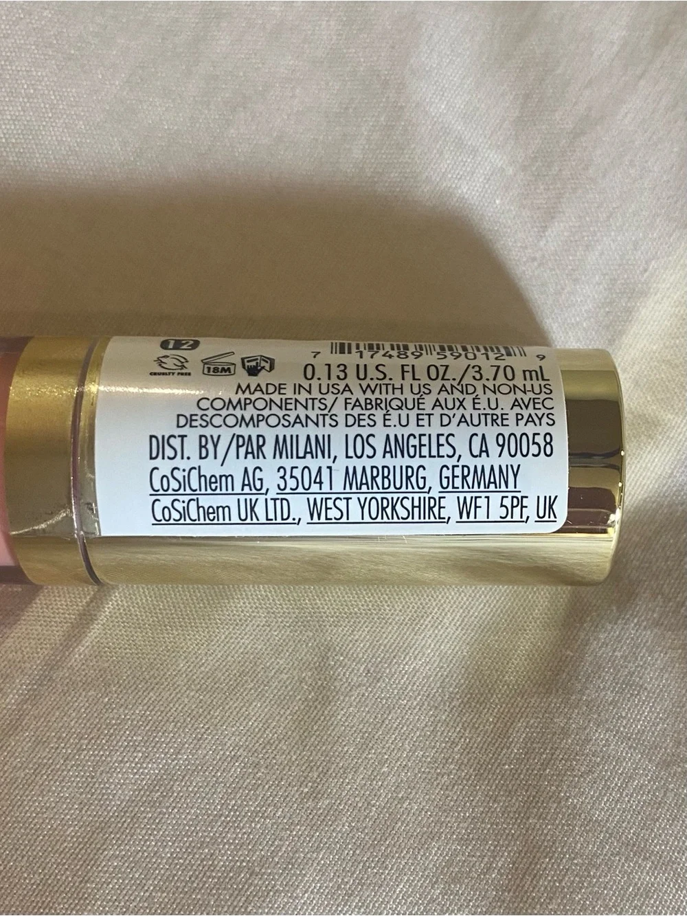 NWT! “sparkling pink” lip plumper gloss. Milani